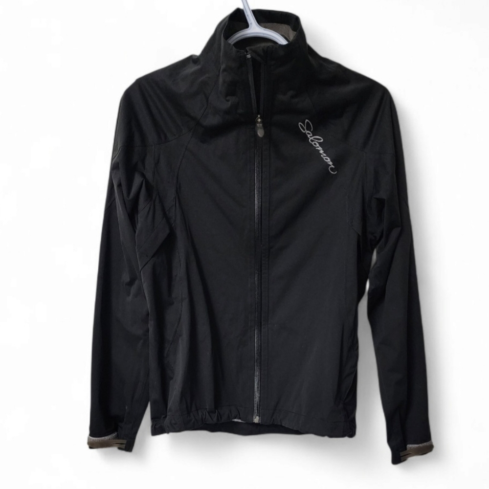 Salomon Clima Pro Light Weight Nylon Windbreaker Jacket